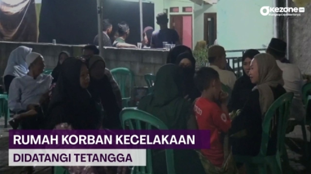 Rumah Duka Korban Kecelakaan Bus Wisata Guci Terus Didatangi Tetangga