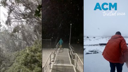Fresh snowfalls across east coast of Australia