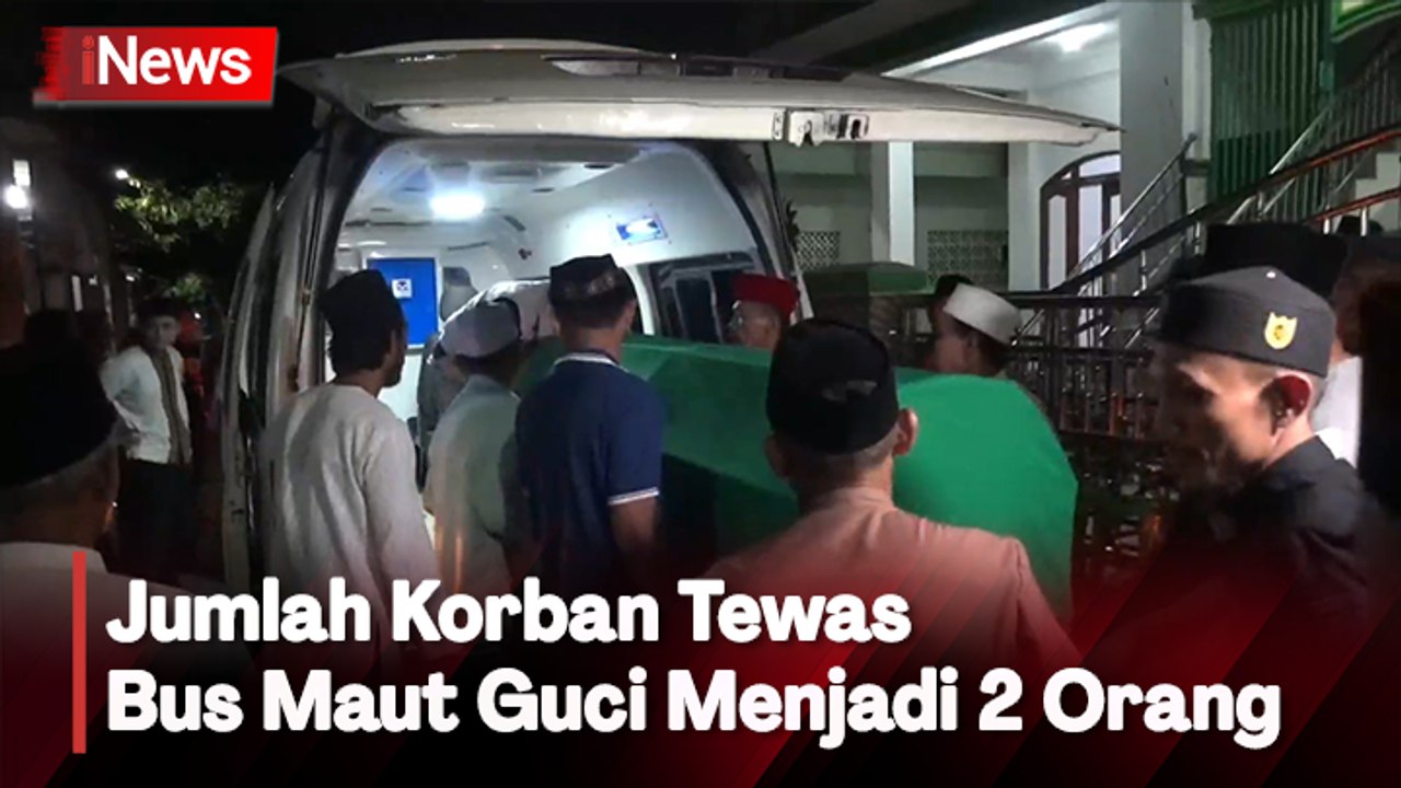 Haru, Isak Tangis Keluarga Pecah Sambut Kedatangan Jenazah Korban Bus Maut Guci di Tangsel