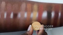 Makeup Geek Neutral Eyeshadows Swatches   Women of Color Dark Skin Friendly   Ng's Evidence