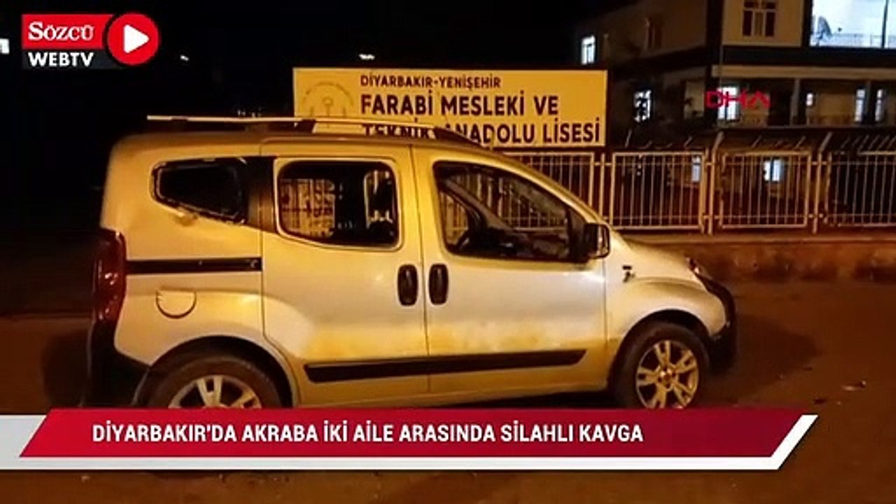 Diyarbakır'da iki aile arasında silahlı kavga