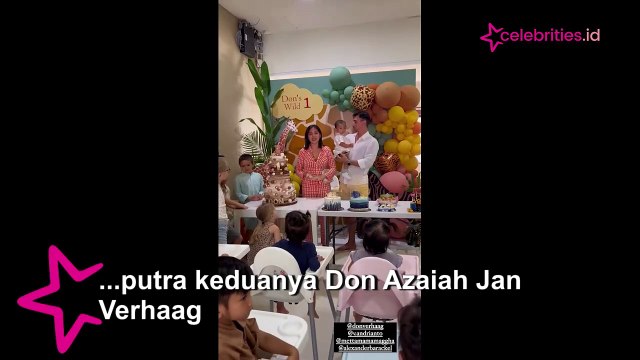Jessica Iskandar Rayakan Ulang Tahun Pertama Don Verhaag dengan Sederhana, hanya Undang Sahabat dan Keluarga