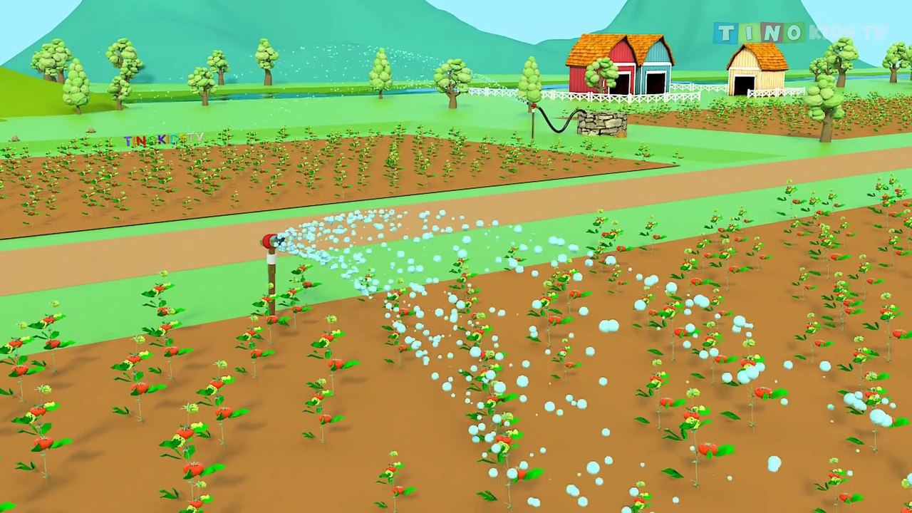 Wheel Loader  Construction Trucks for Kids  Farm Water System Construction for Children_1080p