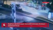 Kağıthane'de korkunç kaza! Sürücü direksiyon kabininden fırladı: 1 ölü 2 yaralı