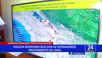 PNP traslada a 42 extranjeros que ingresaron de forma irregular al Perú por Desaguadero