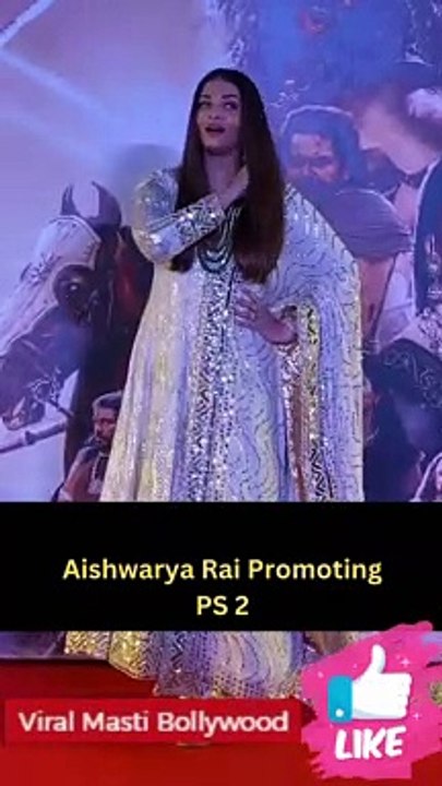 Aishwarya Rai Promoting PS 2