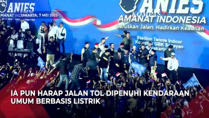 Anies Puji Pembangunan Jalan Tol Era Jokowi, Berharap Diisi Kendaraan Umum Listrik