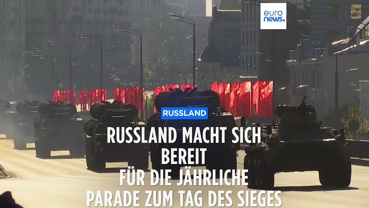 Russland bereitet sich auf 'Tag des Sieges' vor