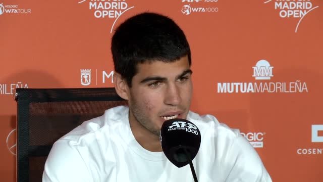 Alcaraz irá a Roma a por el número 1 tras ganar el Madrid Open: Soy un chico ambicioso