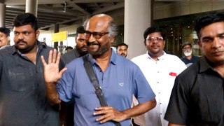 Superstar Rajinikanth's Swag At Airport Will Leave You Impressed
