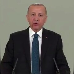 Erdoğan, TRT propaganda konuşmasını yaptı