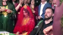 Hakkari'de aşiret düğünü: İranlı geline 15 kilo altın takıldı