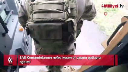 SAS Komandolarının nefes kesen el yapımı patlayıcı eğitimi