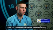 Foden feels confident heading into Champions League semifinal