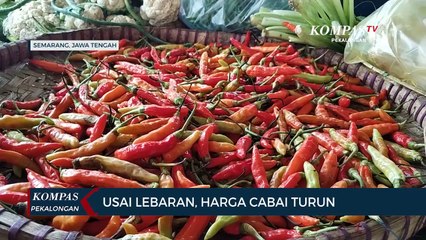 Harga Cabai di Pasar Peterongan Kota Semarang Mulai Turun