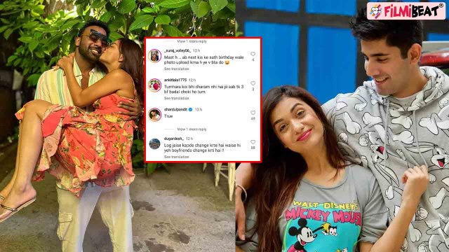 Divya Agarwal मंगेतर Apurva Padgaonkar के साथ हुई रोमांटिक, Varun Sood के Fans ने लिए मजे