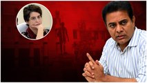 KTR vs Priyanka Gandhi తెలంగాణ టూర్ పై రామన్న జోకులు..