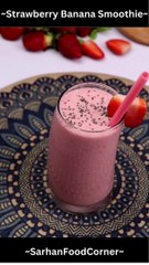 Strawberry Banana Smoothie