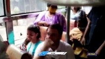 Rahul Gandhi Travels In Bus At Bengaluru _ Karnataka Election Campaign _ V6 News