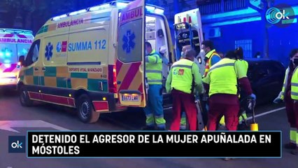 Detenido el agresor de la mujer apuñalada en Móstoles