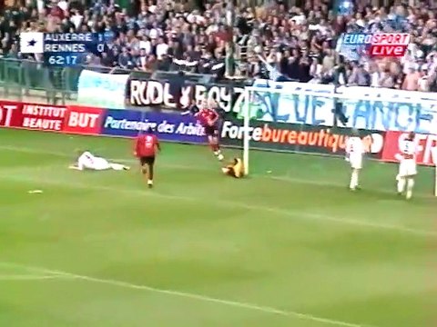 26/04/03 : Olivier Sorlin (63') : Auxerre - Rennes (2-1)