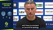 Galtier addresses Messi apology video after PSG win