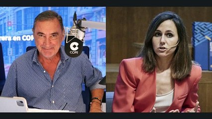 Carlos Herrera se pitorrea de la nueva idea de Ione Belarra: "¿Cómo no se nos ocurrió antes?"
