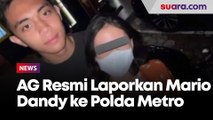 Ajukan Delapan Bukti, AG Resmi Laporkan Mario Dandy ke Polda Metro Jaya Terkait Kasus Pencabulan