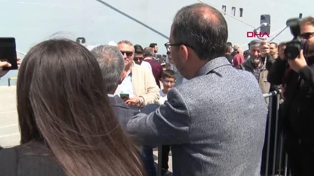 KASAPOĞLU: İZMİR'DE TCG ANADOLU'YA 71 BİN KİŞİ ZİYARETÇİ GELDİ