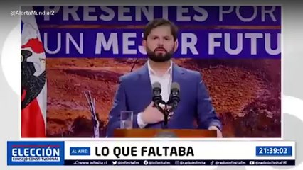 Gabriel Boric: "Quiero invitar desde ya al Partido Republicano a no cometer el mismo error que cometimos nosotros en su momento"