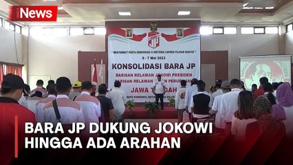 Capres Mulai Bermunculan, Bara JP Tetap Dukung Jokowi hingga Ada Arahan