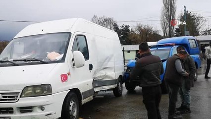 Sağanak yağış kazaya neden oldu