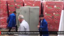 Eğirdirli öğrencilerden deprem bölgesine destek