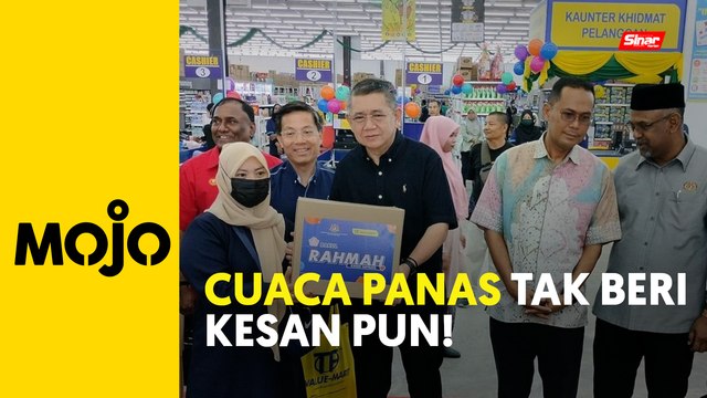 Cuaca panas tidak jejas barangan keperluan rakyat