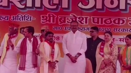 विपक्षियों पर जमकर बरसे डिप्टी सीएम, बोले- सबने प्रदेश को लूटा, भाजपा ने किया विकास