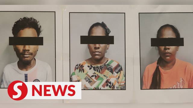 Cops nab three for mugging woman at knife-point in Seberang Prai