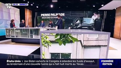 Download Video: Les caméras de BFMTV ont filmé Pierre Palmade en sortie ce week-end avec sa famille puis de retour à l'hôpital de Bordeaux, dans le cadre de son contrôle judiciaire