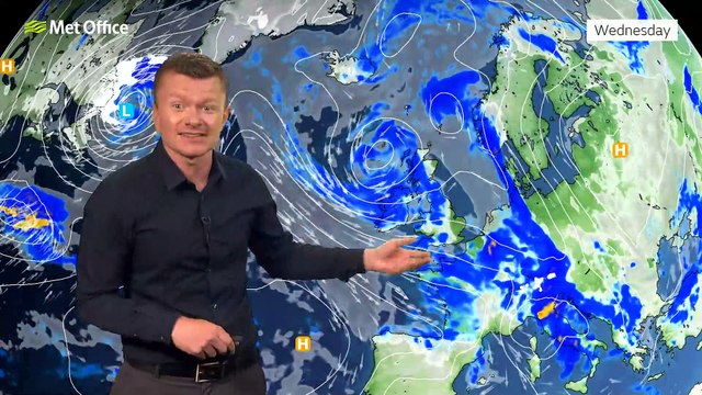 Met Office Afternoon Weather Forecast 08/05/23 – Cloudy, outbreaks of rain