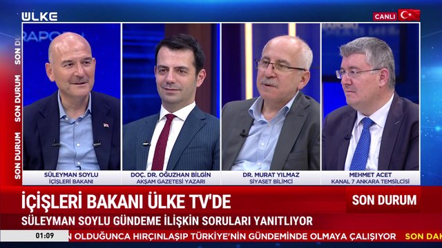 Haftanın Raporu - Süleyman Soylu | Murat Yılmaz | Mehmet Acet | Oğuzhan Bilgin | 7 Mayıs 2023