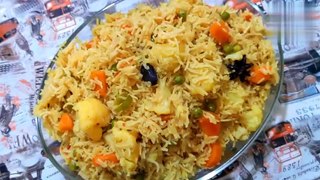 Vegetable Pulao Recipe _ Simple And Easy Veg Pulao Recipe _ Veg Pulao Recipe
