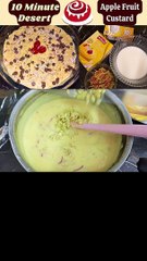 Apple Fruit Custard Recipe 3