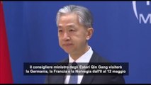Il ministro degli Esteri della Cina in Germania, Francia e Norvegia