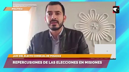 Download Video: Jair Dib, electo consejal de Posadas dijo que seguirá trabajando con los mismos ejes: 