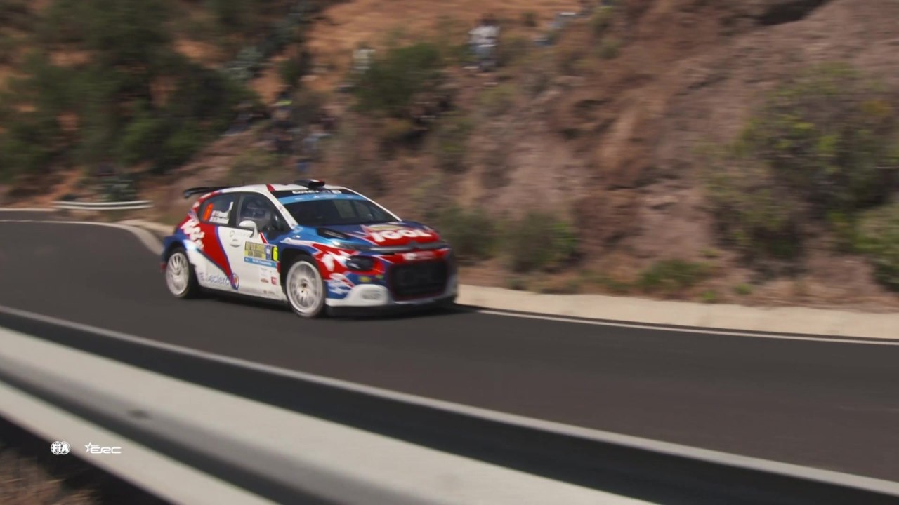 Highlights from stage 2 of European Rally Championship - video Dailymotion