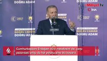 Cumhurbaşkanı Erdoğan: Milletimizin ne meselesi varsa biz çözeriz