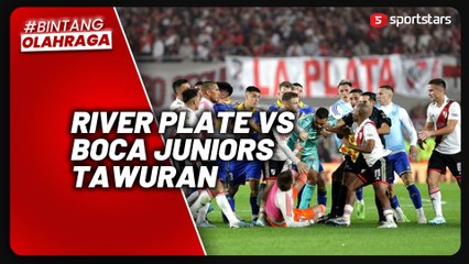 River Plate vs Boca Juniors Tawuran, 6 Pemain Dikartu Merah!