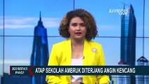 Angin Kencang Landa Bekasi, Atap Bangunan SDN Sukadanau 01 Ambruk