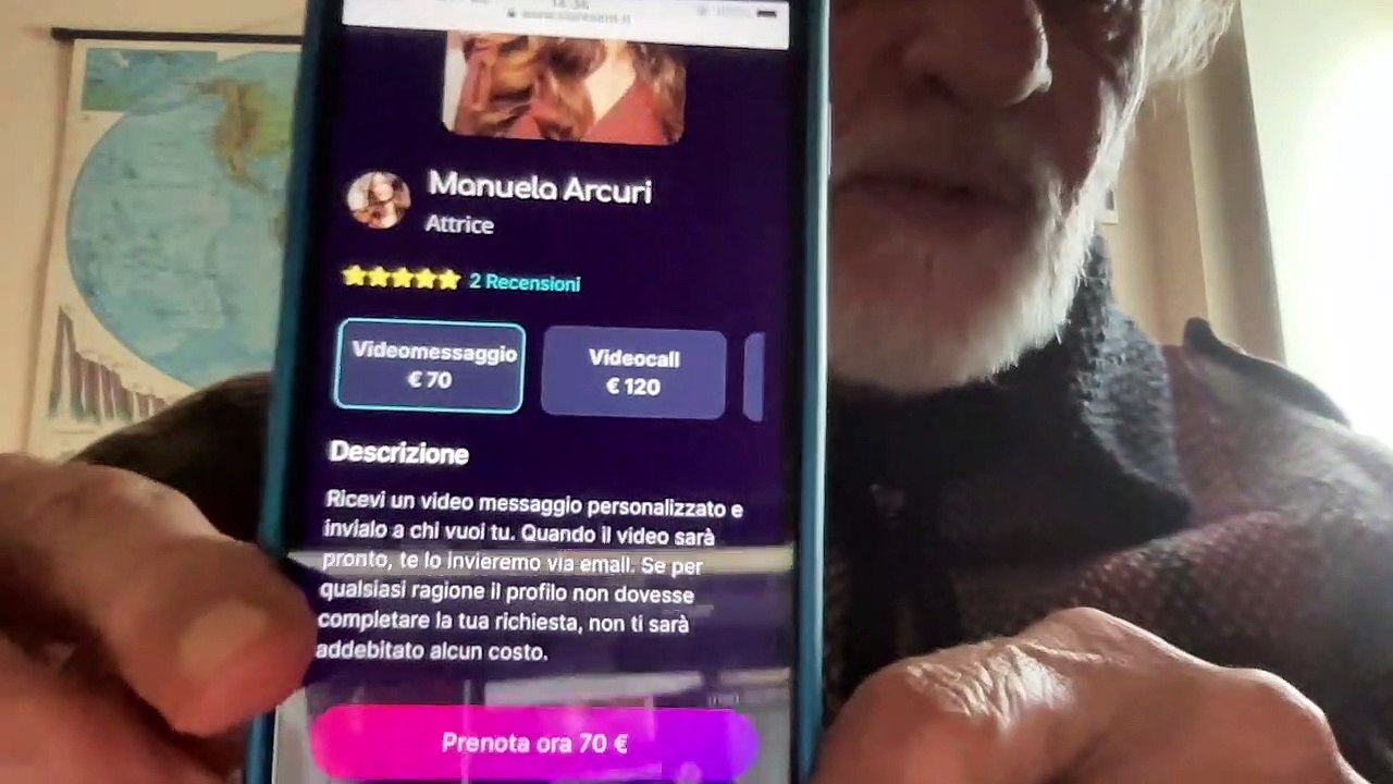 La Bella Manuela Arcuri e Vipresent