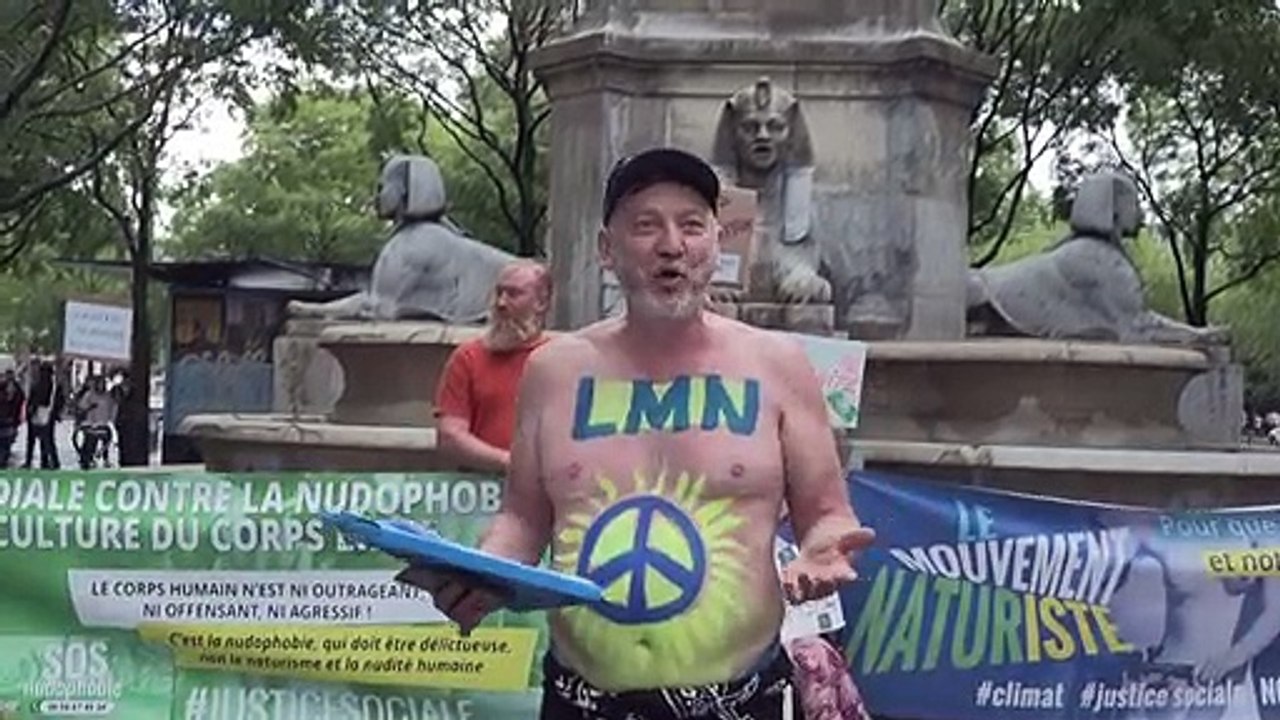 Nacktheit erwünscht: Protest in Paris gegen "Nudophobie"