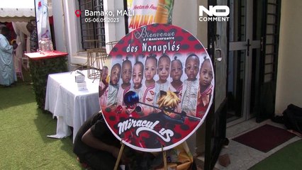 Malische Neunlinge feiern zweiten Geburtstag